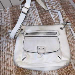 White shoulder bag!